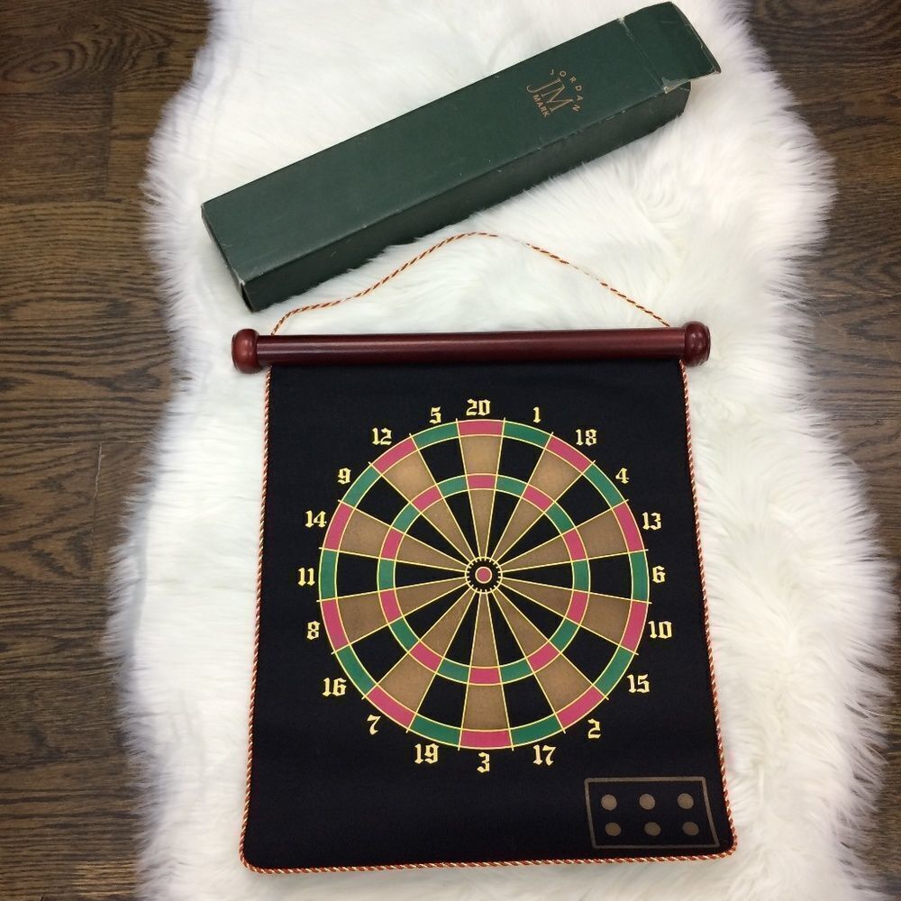 Jordan Mark Magnetic Dual Sided Dart Board